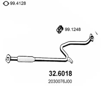 Амортизатор ASSO 32.6018