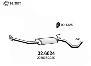 Амортизатор ASSO 32.6024