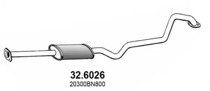 Амортизатор ASSO 32.6026