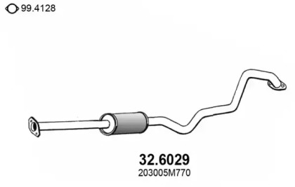 Амортизатор ASSO 32.6029