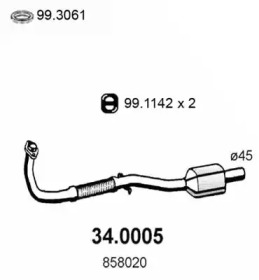 Катализатор ASSO 34.0005