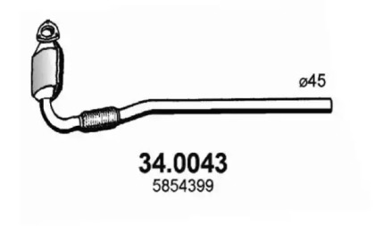 Катализатор ASSO 34.0043