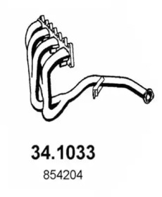 Трубка ASSO 34.1033