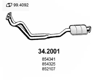 Амортизатор ASSO 34.2001