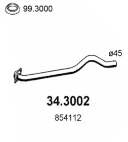 Трубка ASSO 34.3002