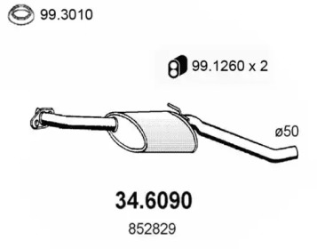 Амортизатор ASSO 34.6090