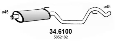 Амортизатор ASSO 34.6100