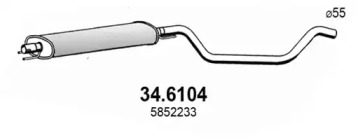 Амортизатор ASSO 34.6104