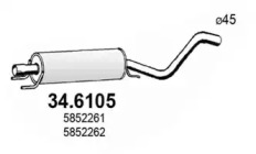 Амортизатор ASSO 34.6105