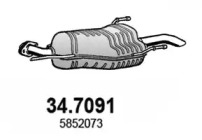 Амортизатор ASSO 34.7091