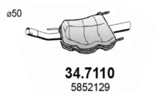 Амортизатор ASSO 34.7110