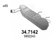 Амортизатор ASSO 34.7142