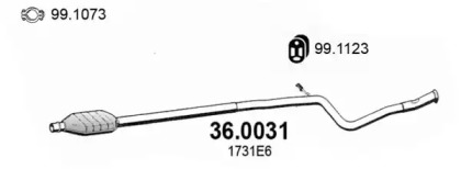 Катализатор ASSO 36.0031