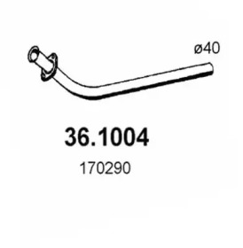 Трубка ASSO 36.1004