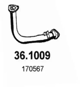 Трубка ASSO 36.1009