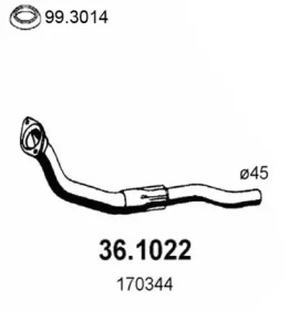 Трубка ASSO 36.1022
