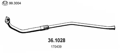 Трубка ASSO 36.1028