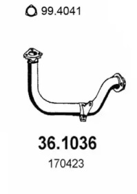 Трубка ASSO 36.1036