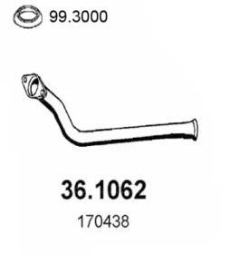 Трубка ASSO 36.1062