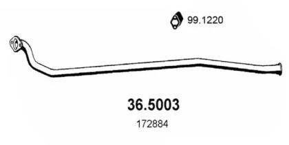 Трубка ASSO 36.5003