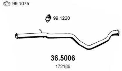 Трубка ASSO 36.5006