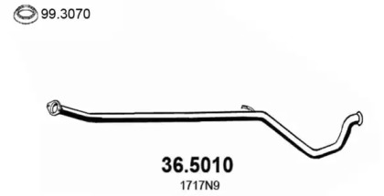 Трубка ASSO 36.5010