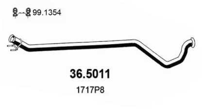 Трубка ASSO 36.5011