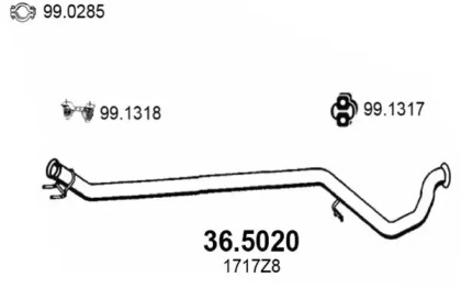 Трубка ASSO 36.5020