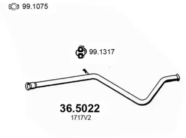 Трубка ASSO 36.5022