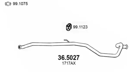 Трубка ASSO 36.5027