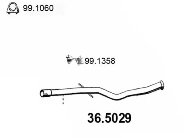 Трубка ASSO 36.5029