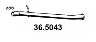 Трубка ASSO 36.5043