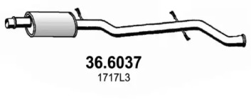 Амортизатор ASSO 36.6037