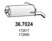 Амортизатор ASSO 36.7024