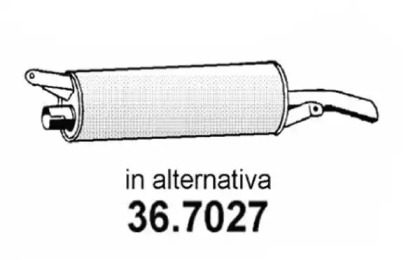 Амортизатор ASSO 36.7027