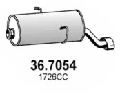 Амортизатор ASSO 36.7054