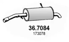 Амортизатор ASSO 36.7084