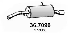 Амортизатор ASSO 36.7098