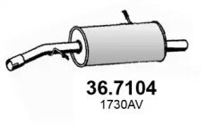 Амортизатор ASSO 36.7104