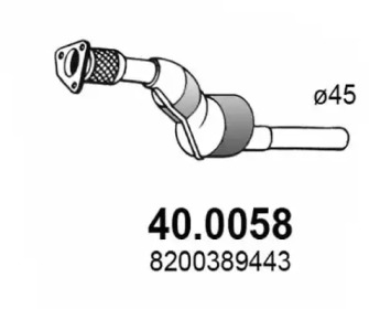 Катализатор ASSO 40.0058