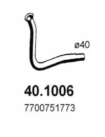 Трубка ASSO 40.1006