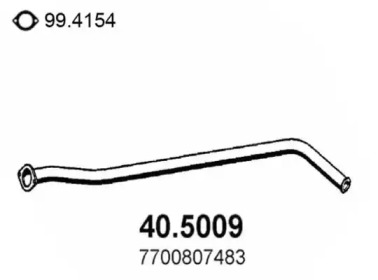 Трубка ASSO 40.5009