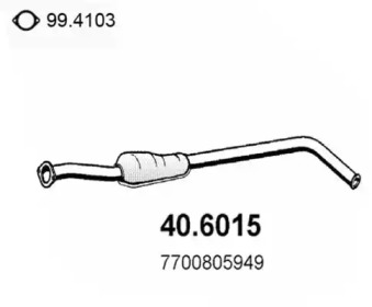 Амортизатор ASSO 40.6015