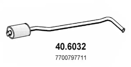 Амортизатор ASSO 40.6032