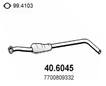 Амортизатор ASSO 40.6045