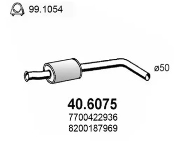 Амортизатор ASSO 40.6075