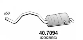 Амортизатор ASSO 40.7094