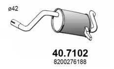 Амортизатор ASSO 40.7102