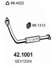 Трубка ASSO 42.1001