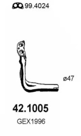 Трубка ASSO 42.1005